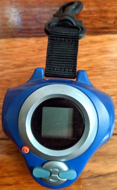 Digimon D-Power and D-Ark Digivice Shells v1 blue body