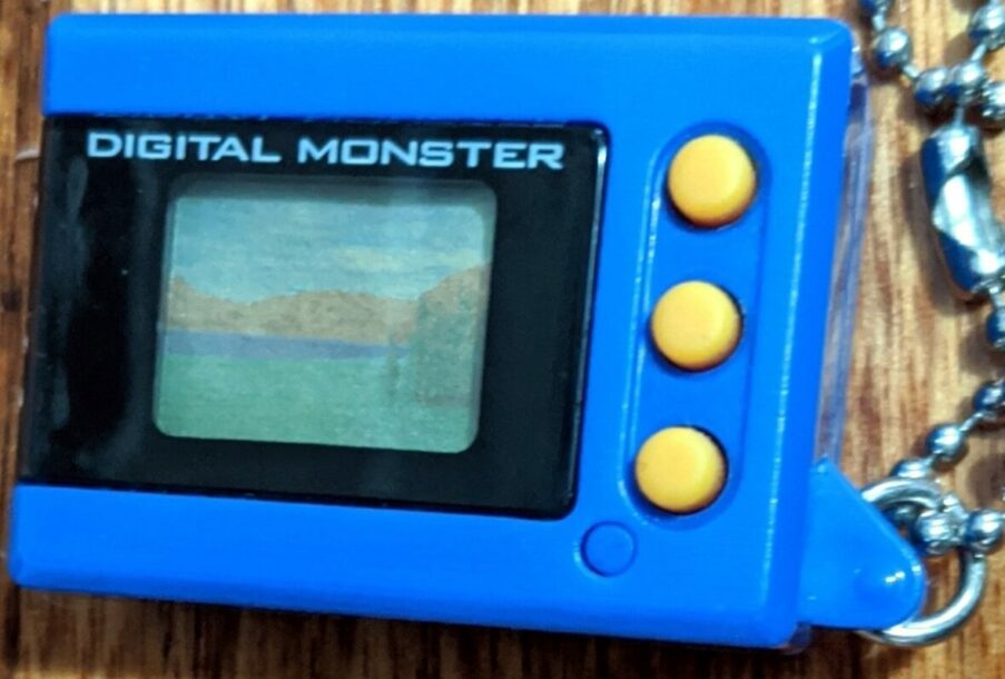 Digimon Digital Monster Mini Shells V1 blue