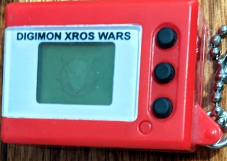 Digimon Digital Monster Mini Shells Xros Wars Shoutmon red