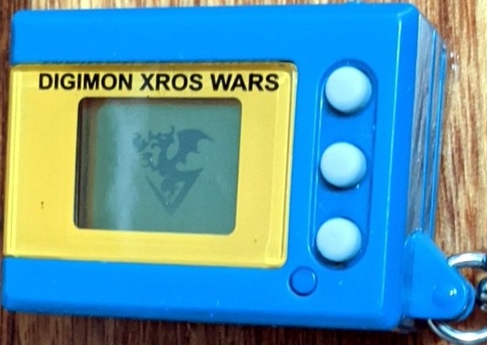 Digimon Digital Monster Mini Shells Xros Wars greymon blue