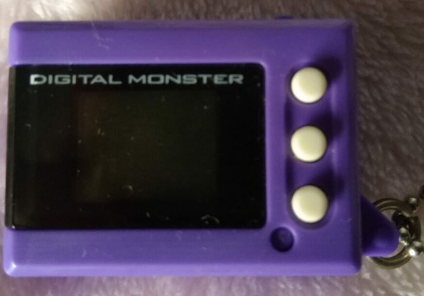 Digimon Digital Monster Mini Shells V3 purple