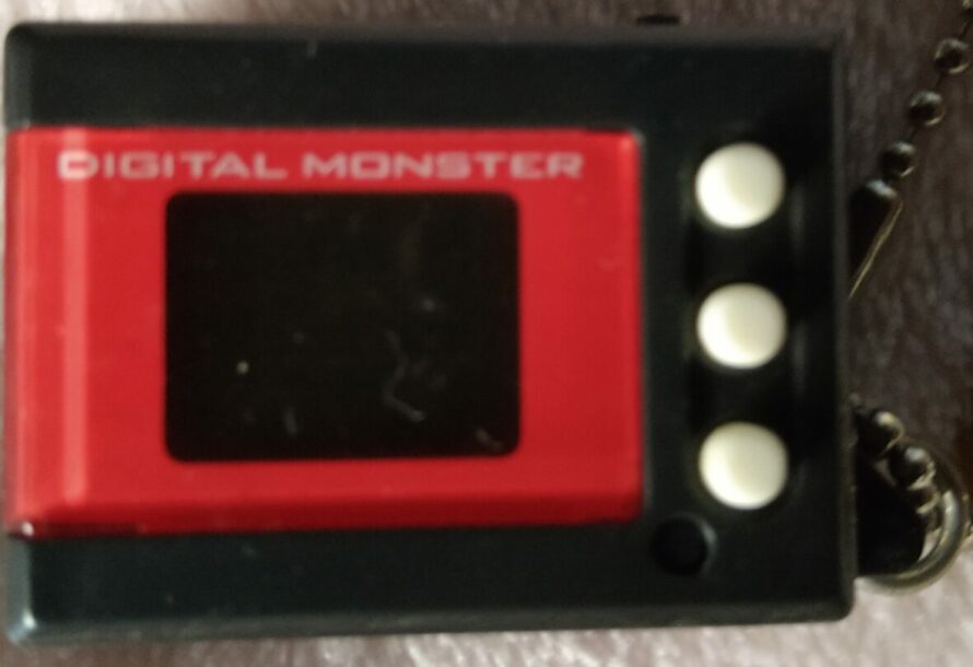 Digimon Digital Monster Mini Shells V3 red