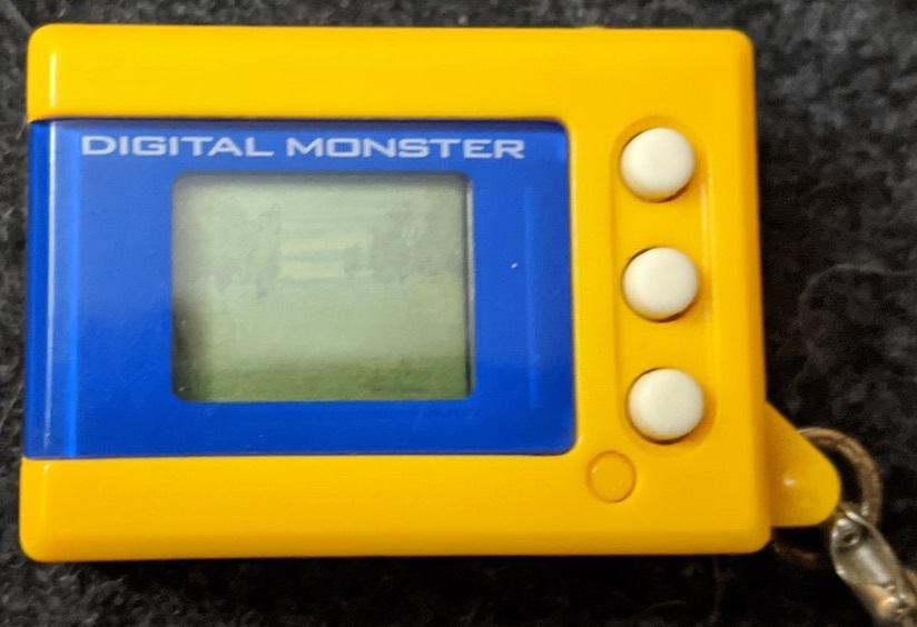 Digimon Digital Monster Mini Shells V2 yellow