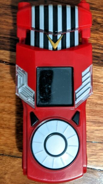 Digimon Fusion Loader and Xros Loader Digivice Shells Red