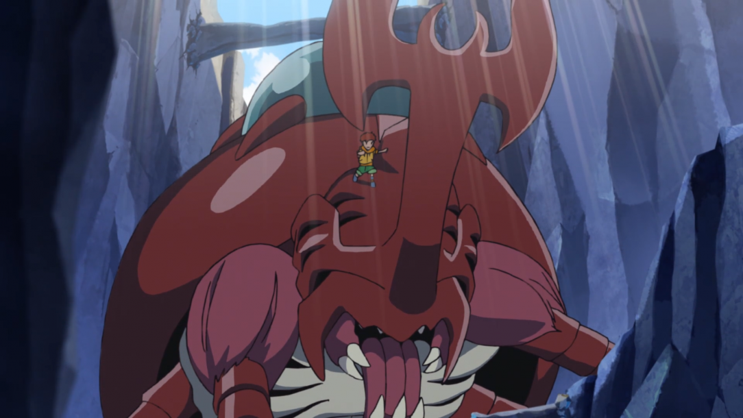 Digimon Adventure 2020 Episode 14 "The King of the Insects Clash"