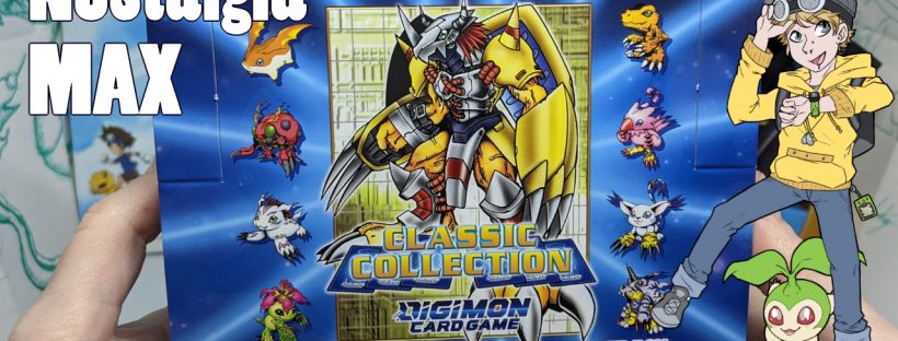 English Digimon TCG Classic Collection Booster Unboxing and Commentary [EX-01] 