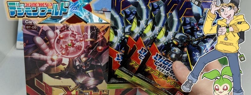 Digimon Card Game X Record Booster Box Unboxing and Commentary [BT-09]