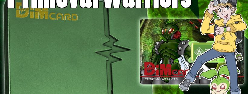 DimCARD HOLSTER vol02 & Primeval Warriors Dim Card Unboxing | Vital Bracelet Digimon