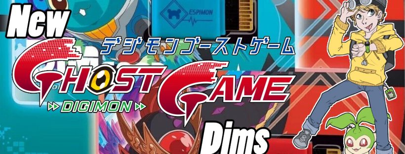 Dim Card V3 Espimon and Ryudamon | Digimon Vital Bracelet & Ghost Game