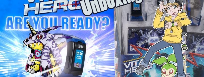 Vital Hero Digimon Blue and Wolf Howl Unboxing + Comparison | The ENGLISH Vital Bracelet