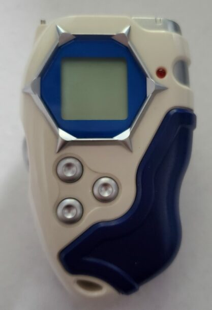 Digimon D-Tector and D-Scanner Shells blue white v1 crow