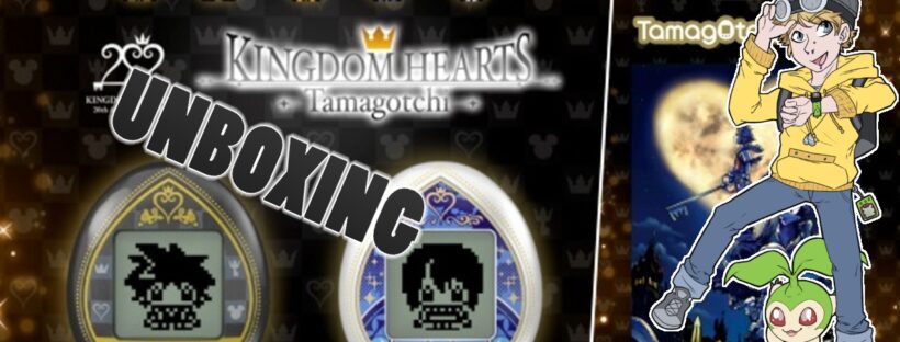 Kingdom Hearts X Tamagotchi 20th Anniversary Unboxing and Gameplay