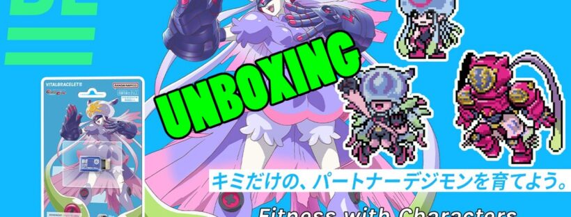 Vital Bracelet BE MEMORY Jellymon Unboxing | Digimon Ghost Game