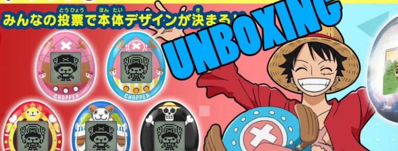 Choppertchi One Piece Tamagotchi Unboxing and Gameplay