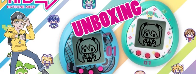 Hatsune mikutchi Unboxing and Gameplay (Hatsune Miku & Vocaloid Tamagotchi Collaboration)