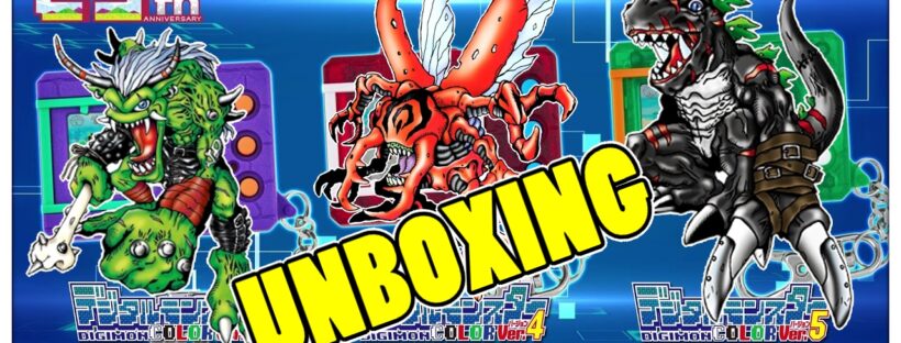 Digimon Color Version 3, 4, and 5 Unboxing and Gameplay