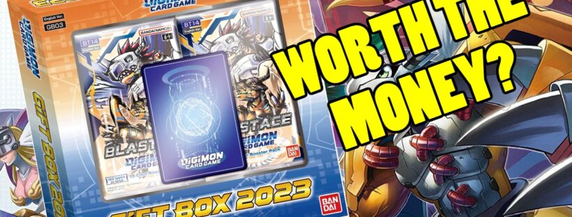 Digimon Card Game Gift Box 2023 Unboxing