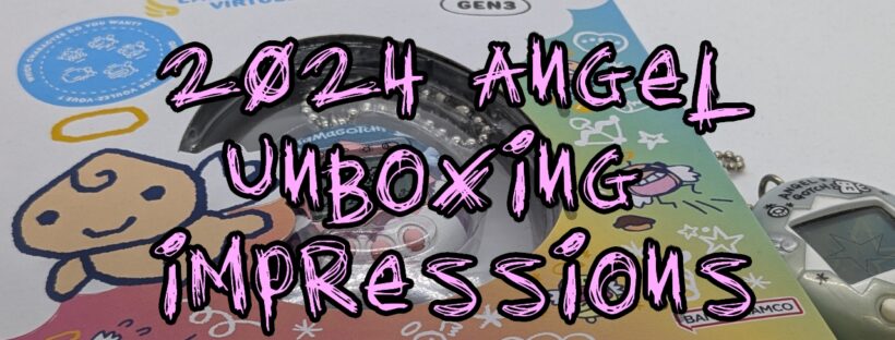 2024 Tamagotchi Angel Rerelease Unboxing and First Impressions