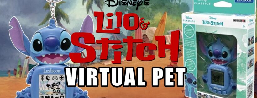 Lexibook Stitch Unboxing and Gameplay (A STITCH VIRTUAL PET!)