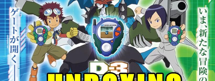 Digimon Adventure 02 D3 Digivice 25th Color Evolution DX Set Unboxing and First Impressions
